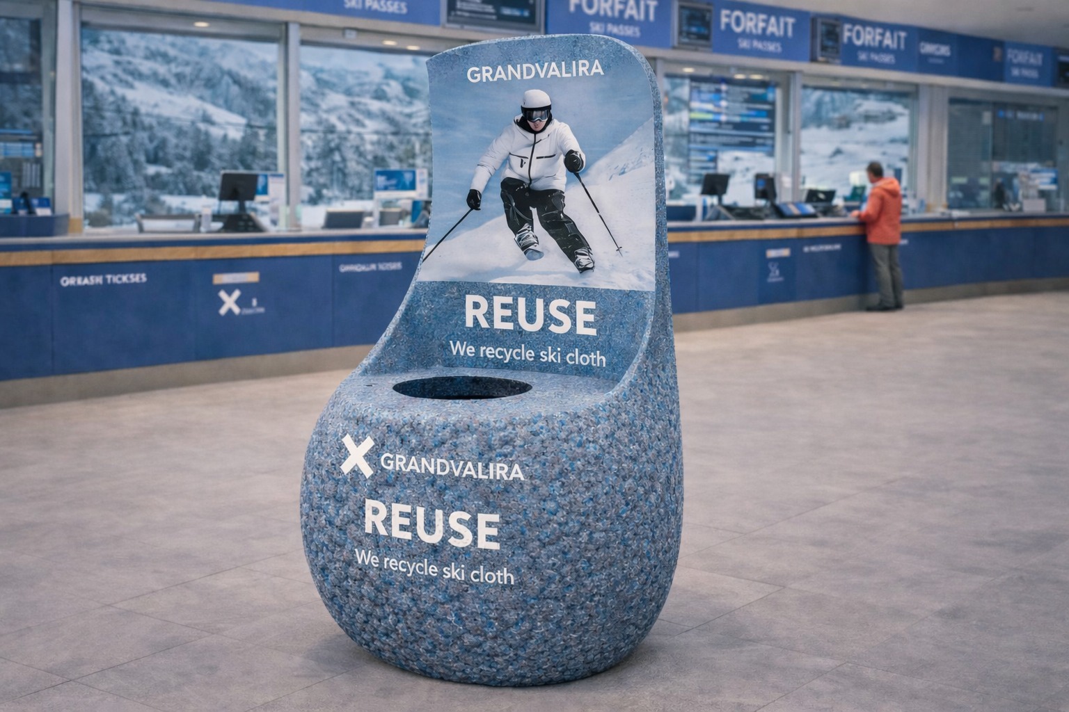 Grandvalira Reuse recycling installation