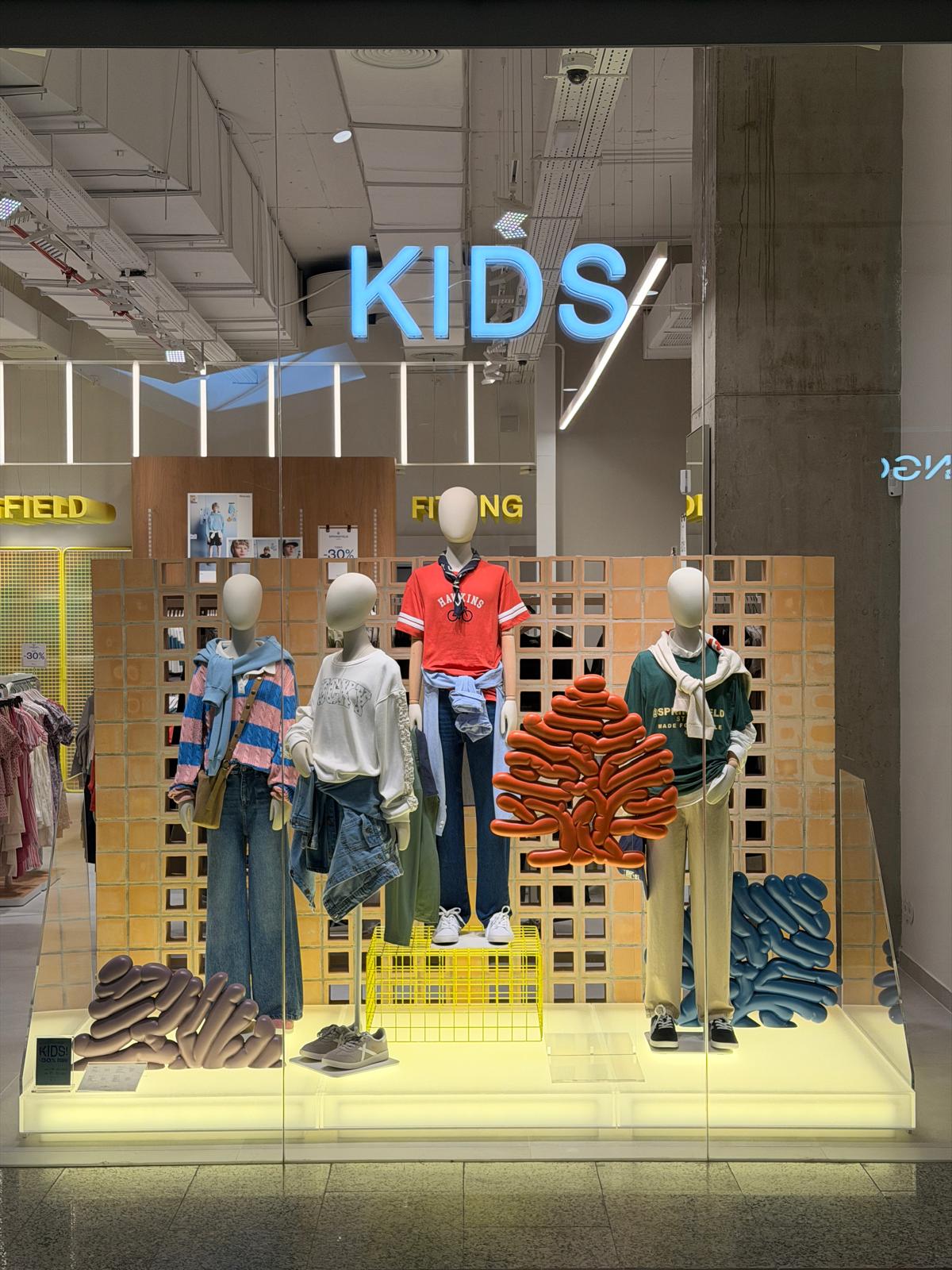 Springfield Kids retail installation