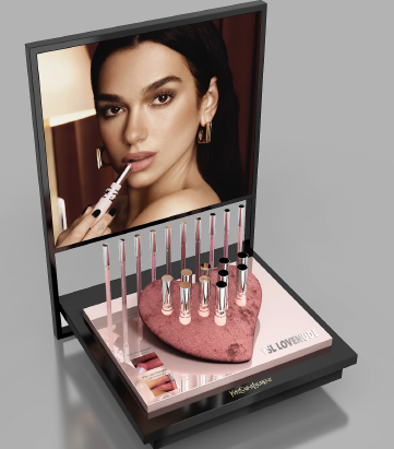 YSL Love Nude heart display